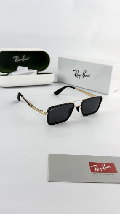 RAYBAN GOLD BLACK 3601