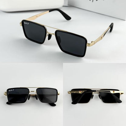 RAYBAN GOLD BLACK 3601