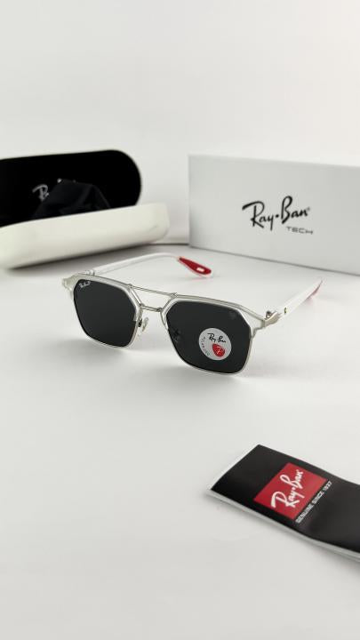 RAYBAN 04 ICE BLACK RED