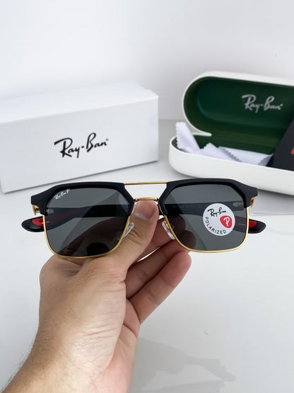 RAYBAN 04 GOLD BLACK