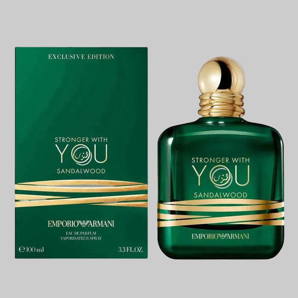 EMPORIO ARMANI STRONGER WITH YOU "SANDALWOOD" 100ML